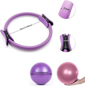 Ensemble de Pilates à domicile équipement de yoga exercice d'entraînement en gros <span class=keywords><strong>cercle</strong></span> magique accessoires de Yoga anneau de Pilates <span class=keywords><strong>cercle</strong></span> pour les femmes - Product Image 3