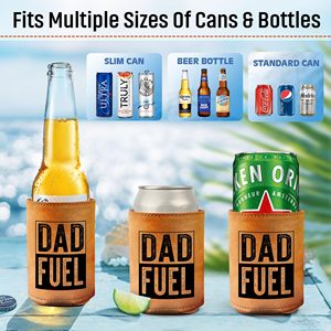 Funda Enfriadora de Cuero para Latas de 12oz, Enfriadores de Latas de Refresco, Regalos para Papá, Regalos para Hombres, Regalos de Cumpleaños para Hombres, Regalos de Cumpleaños para Papá - Product Image 3