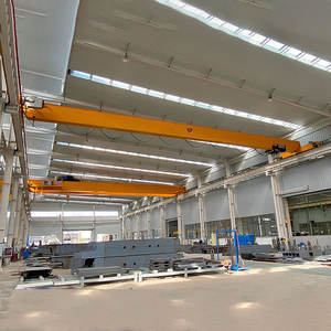 Fabricación pequeña grúa de puente móvil de un solo haz 500/1000kg <span class=keywords><strong>3</strong></span>/5/7/20/30t techo Euro grúa aérea Der Kran Puente Grua - Product Image 3