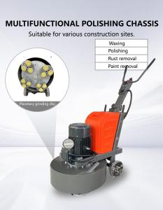 Discos de Pulir de Diamante de Tres Etapas Refrigerados por Agua, Motor de 15kW, Pulidora de Pisos de Concreto, Alta Eficiencia, OEM - Product Image 2