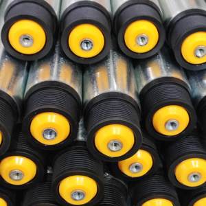 Mehrkeilgummi-Trommel motor Edelstahl-Lager rolle zum Sortieren der Einzelhandel Hotel industrie für Bergbau förderer - Product Image 5
