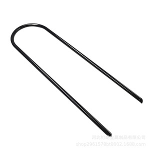<b>U</b>-Type <b>Nail</b> Galvanized Steel Sharp Point For Wire Mesh And Woven Fences Architecture Farm Use - Product Image 4