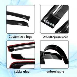 Deflectores de Ventana Laterales de Alta Calidad Personalizados para Automóviles, Visera Protectora de Lluvia para Isuzu D-max 2012-2023 - Product Image 5