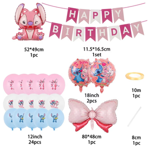 Venta caliente <span class=keywords><strong>de</strong></span> fábrica niños dibujos animados decoraciones para <span class=keywords><strong>fiesta</strong></span> <span class=keywords><strong>de</strong></span> cumpleaños <span class=keywords><strong>Lilo</strong></span> <span class=keywords><strong>y</strong></span> <span class=keywords><strong>Stitch</strong></span> globos <span class=keywords><strong>de</strong></span> película <span class=keywords><strong>de</strong></span> aluminio conjunto <span class=keywords><strong>de</strong></span> cumpleaños para niños - Product Image 3