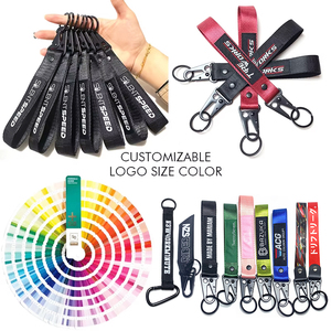 Correa <span class=keywords><strong>de</strong></span> Muñeca con Logotipo Personalizado del Fabricante, Sin Pedido Mínimo, Llavero <span class=keywords><strong>de</strong></span> Poliéster y Nailon Tejido, Cordones Personalizados - Product Image 5