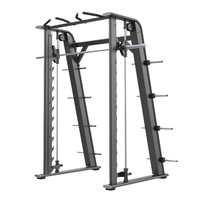Máquina Smith de Uso Comercial: Rack Multifuncional para Gimnasio, Entrenamiento de Fuerza y Equipamiento Fitness