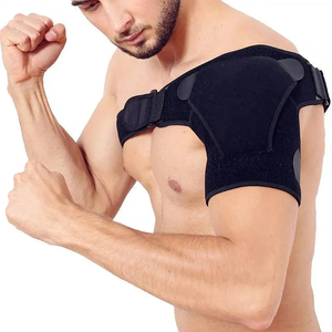 Attelle d'épaule sportive unisexe réglable en néoprène, écologique et légère, pour le soulagement de la douleur et la sécurité (vente en gros) - Product Image 6