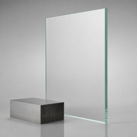 Plaque acrylique PMMA miroir argenté 5mm 2050*3050mm (4ft x 8ft) résistante aux UV, service de découpe Gaoliangguang pour la construction