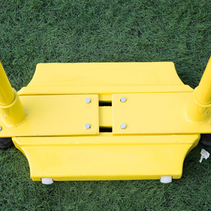 Poteau de 35kg en fonte mobile à double filet de badminton de compétition intérieure portable pour l'utilisation en arène - Product Image 6