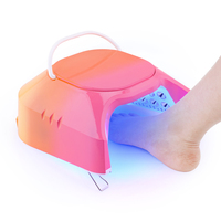 Professionnel 86W Pro Cure Double Lumière Vernis À Ongles Sèche Rechargeable Sans Fil UV LED Gel Sèche Lampe pour Salon À Domicile Manucure