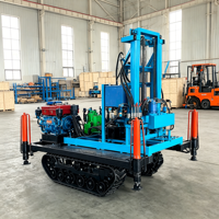 YG Aşınmaya Dayanıklı Paletli Elektrikli Tırtıllı Taşınabilir 100m 200m 300m Sondaj Makinesi