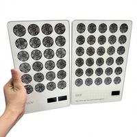 Appareil de thérapie infrarouge portable 460nm/590nm/610nm/630nm/660nm/940nm, thérapie par lumière rouge, soin de la peau, soulagement de la douleur, panneau portable