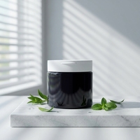 Fabricant en gros 400ml contenants d'emballage cosmétique pour animaux de compagnie pot en plastique avec couvercles