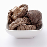 Champignons Shiitake séchés en vrac, Shiitake entiers déshydratés de qualité supérieure, Lentinus edodes séchés naturels pour la cuisine