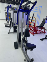 Máquina de remo sentado Select Seated Row de Source Factory, equipo de gimnasio comercial con carga de placas para entrenamiento de fuerza, fabricado con tubo de acero galvanizado de 3 mm de espesor