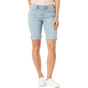 Wholesale <b>Womens</b> Mid-Rise Bermuda Denim <b>Shorts</b> Casual <b>Women</b> <b>Jean</b> <b>Shorts</b> Denim Denim <b>Shorts</b> <b>for</b> <b>Women</b> - Product Image 4