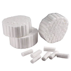 100% rotolo di cotone dentale medicale in puro cotone morbido 0.35g 0.45g 0.6g 0.8g
