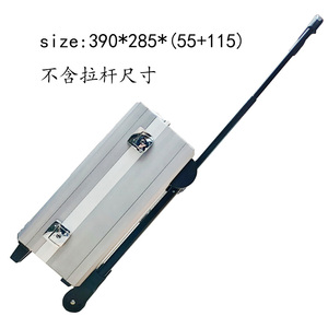 Scatola portautensili in lega di alluminio personalizzata OEM/ODM chiusura a gancio e ad anello antiurto per meccanici professionisti e appassionati fai da te - Product Image 6