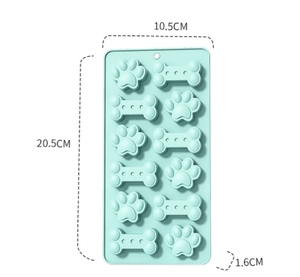 Kemik şekli köpek büyük bisküvi aperatifler pişirme köpek bisküvi şeker çikolata buz küpü bisküvi Moldes De Silicona için kalıp davranır - Product Image 4