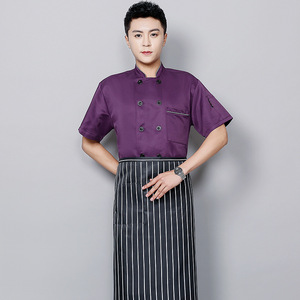 Ropa de Cocina Personalizada con Logotipo para Restaurante, Chaqueta de Trabajo para Chefs, Hombres y Mujeres, Uniforme para Camareros de Hotel - Product Image 4