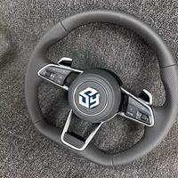Volant en cuir sport pour VW Transporter T-roc Beetle Polo 6r Scirocco Jetta Tiguan T6 Passat B6 B7 B8 Amarok EOS