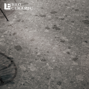 Big Chips Grey Ton P4 P5 <strong>Surface</strong> Terrazzo Flooring Tiles <strong>Designs</strong> Building Material Porcelain Tile - Product Image 5