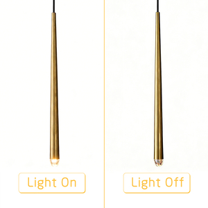 Luminaire suspendu <span class=keywords><strong>Aquitaine</strong></span> en laiton massif de haute qualité, style minimaliste américain, LED, pour salon, vente en gros, Zhongshan - Product Image 3