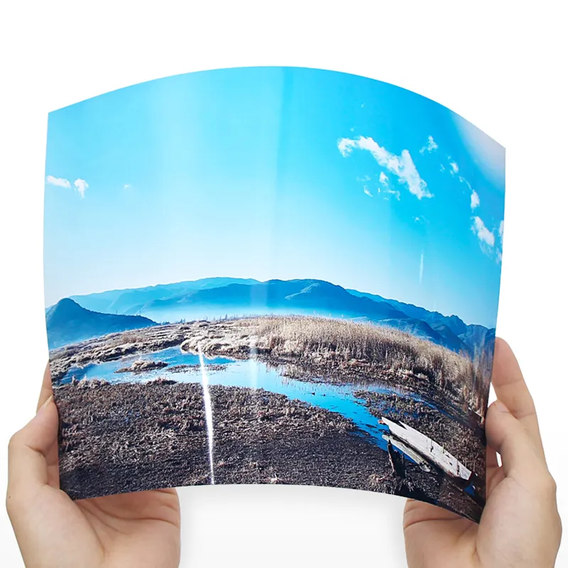 लेजर Inkjet प्रिंटर के लिए A3 A4 शीट चमकदार तस्वीर कागज व्यापार कार्ड मेनू डिजाइन 250gsm 300gsm