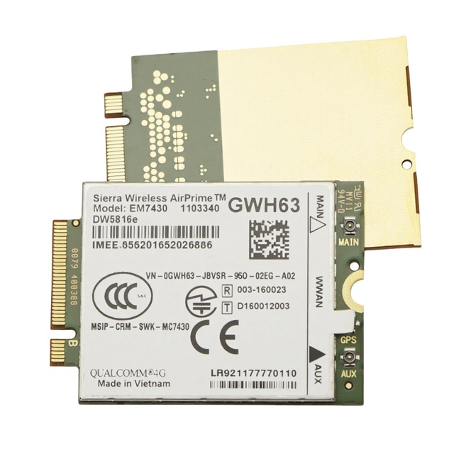 EM7431 Industrial Grade 300Mbps/150Mbps 4G LTE LTE-A Cat.7 Module