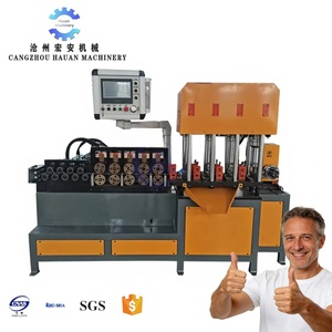 Machine automatique de fabrication de cerceaux sur mesure avec PLC et boîte de vitesses pour diamètres de tuyaux non standard - Product Image 1