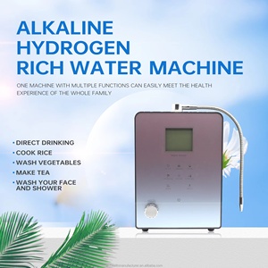 Ioniseur d'eau électrique haute performance à 9 plaques <span class=keywords><strong>pH</strong></span> 2.8-11 Régulation Générateur d'hydrogène alcalin pour usage domestique Maison saine - Product Image 2