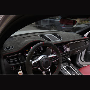 Cubierta de Tablero LS AUTO en Italiano para Negro para Porsche <span class=keywords><strong>Macan</strong></span> 2016-2020, Kit de Protección <span class=keywords><strong>Interior</strong></span> de Coche de Alta Calidad - Product Image 2