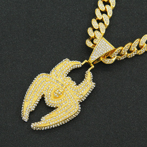 2026 Hiphop Popular Design Spider Pendant <b>Animal</b> Necklace Street Gold Silver Plated Men's Necklaces Fashion Jewelry Wholesale - Product Image 1