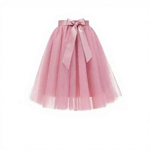Jupe tutu rose élégante pour filles, robe de fête pour bébé - Product Image 1