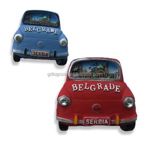 Aimant de voiture vintage en gros Souvenirs de Cuba Autocollant magnétique Van de Porto <span class=keywords><strong>Rico</strong></span> Aimant de véhicule de camping de plage en alliage de zinc - Product Image 5