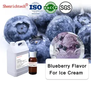 ISO Factory Fruit Flavours Blueberry Food Flavor Liquid For Popsicle Ice Cream Ice Lolly Making