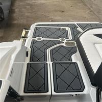 Plateforme de bain Monterey 258SS 2019, tapis de cockpit en mousse EVA imitation teck, style SeaDek MarineMat, auto-adhésif