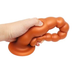 Plug anal long en silicone souple avec perles, jouet sexuel SM pour femme, livraison directe - Product Image 4