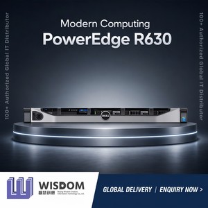 เซิร์ฟเวอร์ Dell PowerEdge R630 รุ่นดั้งเดิม พร้อมซีพียู Xeon E5 2600 V4 สองตัว รองรับ DIMM DDR4 จำนวน 24 ช่อง รองรับ NVMe เหมาะสำหรับการจำลองเสมือน ฐานข้อมูล ศูนย์ข้อมูล HPC ขนาด 1U สำหรับติดตั้งในแร็ค - Product Image 1