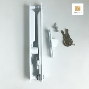 Modern Design Double-Sided Security Aluminum Alloy Sliding <strong>Window</strong> Door <strong>Handle</strong> <strong>Lock</strong> with Durable Features Keys Screw Installation - Product Image 4
