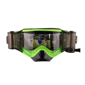 New Roll Off Anti Fog Motocross Goggles Ce Dirt Bike Riding Goggles