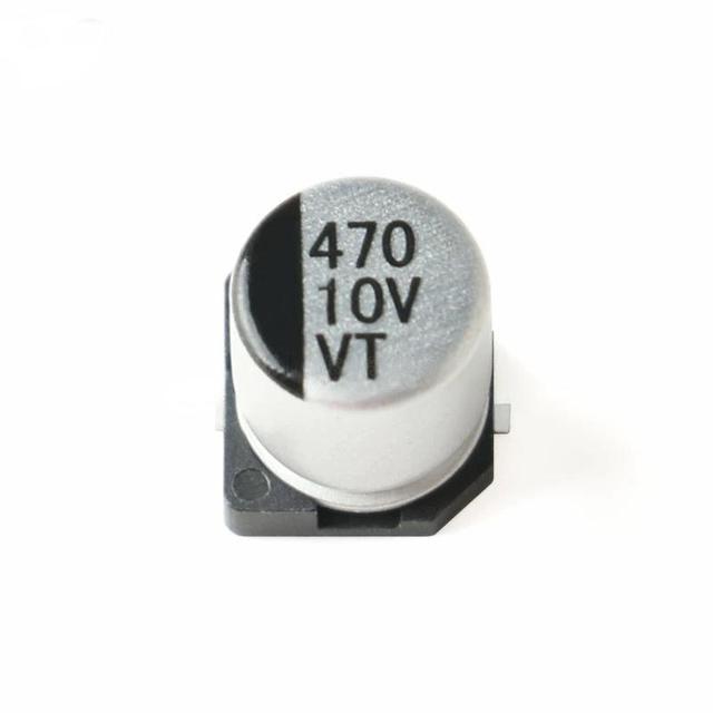 Aluminum Chip Electrolytic Capacitor 10V 470UF Volume 6.3*7.7MM SMD Chip Electrolysis