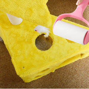 Torre rascadora y túnel para gatos estilo queso moderno, ideal para espacios pequeños, con sisal resistente a los arañazos y que no suelta pelo, para gatos de <span class=keywords><strong>apartamento</strong></span>. - Product Image 2