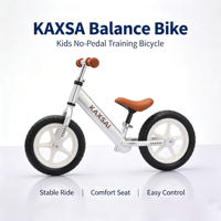 Vélo d'équilibre léger pour enfants, taille personnalisée, certifié EN71 ASTM, sans pédales, cycle d'apprentissage de la marche pour tout-petits, contrôle parental 3 en 1