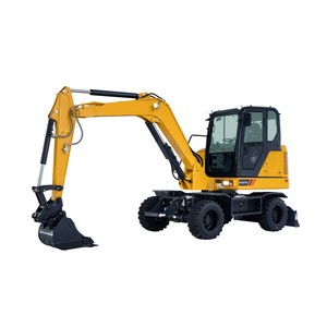 Nouvelle pelle sur pneus chinoise <span class=keywords><strong>de</strong></span> 7 tonnes 9075FW avec système <span class=keywords><strong>de</strong></span> <span class=keywords><strong>changement</strong></span> rapide et accessoires - Product Image 1