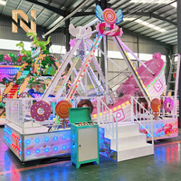 Manège pour enfants Nova Rides, mini-navire pirate, parc d'attractions, SPS-CANDY, fête foraine, 8 à 12 places.
