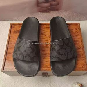 Factory Direct Sale Best Selling Genuine Leather Waterproof <b>Slippers</b> 2025 Slide - Product Image 2