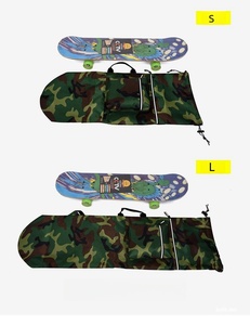 กระเป๋าใส่สเก็ตบอร์ดแบบพกพา Oxford ขายส่ง กระเป๋าเป้สะพายหลังสำหรับเล่นสเก็ตบอร์ดและเล่นเซิร์ฟบอร์ดแบบสองที่นั่ง - Product Image 6