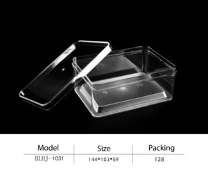 Wholesale Fast Delivery Pastry Pack Container Bakery PET Plastic Dessert Tiramisu Cake Box Transparent Cookies Packaging Boxes