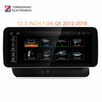 YZG Android 10 Pantalla Táctil de 12.3 Pulgadas para Auto, Radio, DVD, TV, Estéreo, Carplay Android para Audi Q5 SQ5 2010 2011 2013 2015 MMI